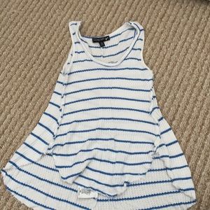 Sweater feel tank top.